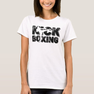 Camiseta Mentalidade de Guerreiro Destemido de Kickboxing