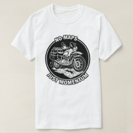 Camiseta Mentalidade de Liberdade no Turismo de Moto