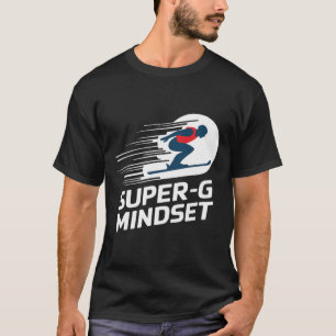 Camiseta Mentalidade Super G Esqui Alpino