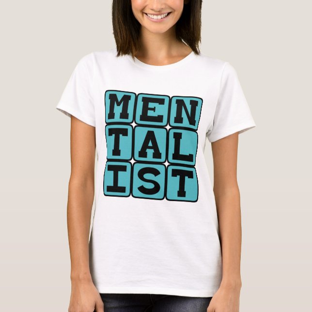 Camiseta Mentalista, Leitor de Mente (Frente)