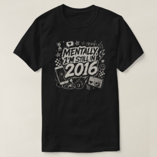 Camiseta Mentalmente, ainda estou na nostalgia da internet