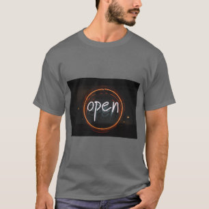 Camiseta Mente Aberta Coração Aberto