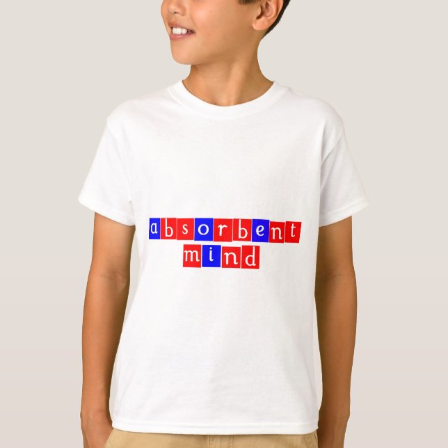 Camiseta Mente absorvente (Frente)