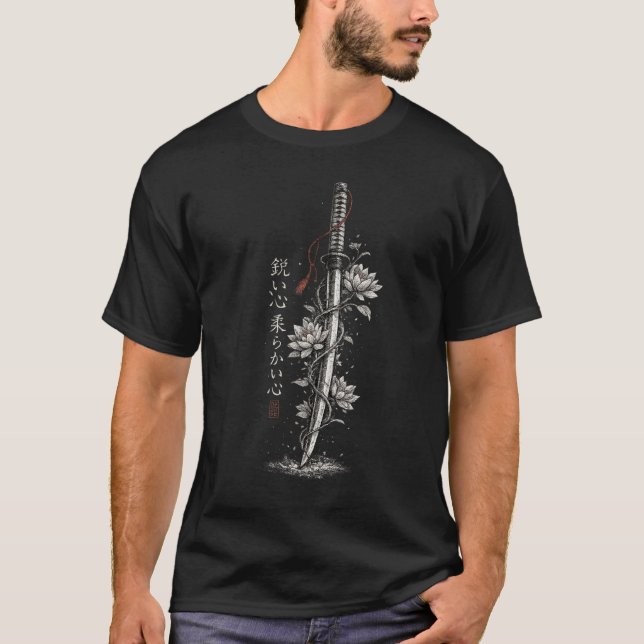 Camiseta Mente Afiada Coração Macio (Frente)