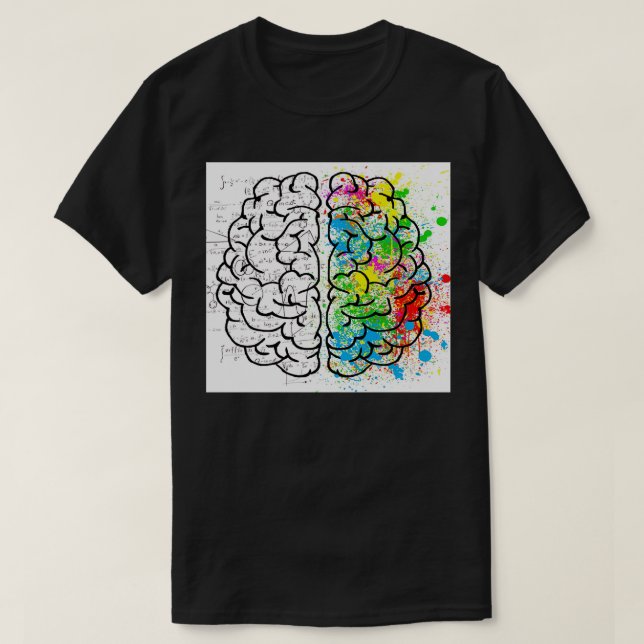 Camiseta Mente cerebral (Frente do Design)