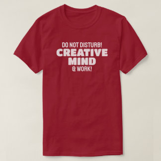 Camiseta Mente criativa