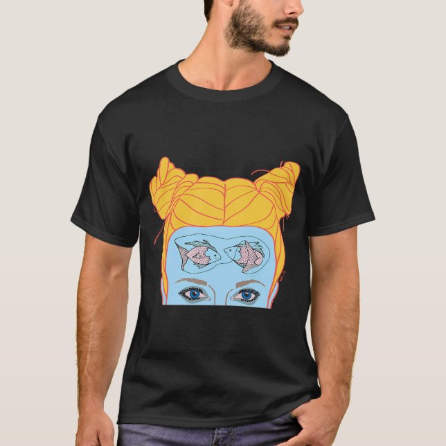 Camiseta Mente de Peixes (Frente)