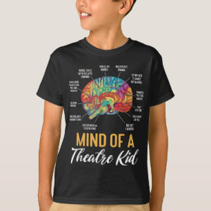 Camiseta Mente de um Teatro Musical de Broadway com Atriz d
