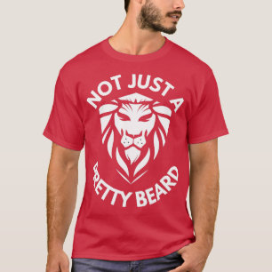 Camiseta Mente Não Apenas Uma Cara De Leão De Barba Bonito