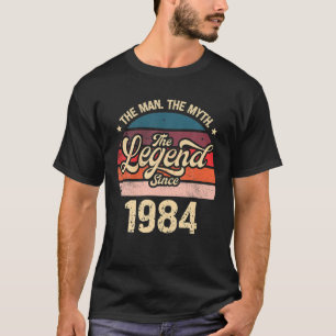 Camiseta Mente O Homem A Lenda Desde 1984
