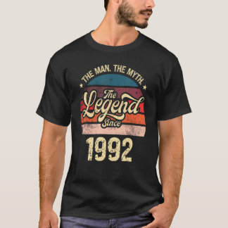 Camiseta Mente O Homem A Lenda Desde O Nascimento De 1992