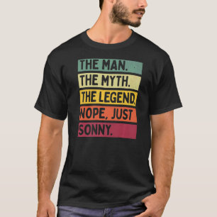 Camiseta Mente O Homem, A Lenda Não É Apenas Sonny