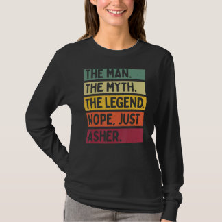 Camiseta Mente O Homem O Mito A Lenda Não É Apenas Asher