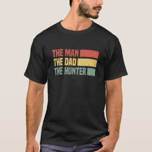 Camiseta Mente O Homem O Pai A Caça De Aves Aquáticas Caçad