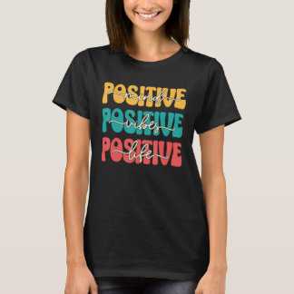 Camiseta Mente Positiva Vibes Positivas Motivação de Vida P
