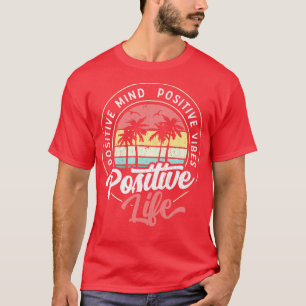 Camiseta Mente Positiva Víblias Positivas Círculo de Vida P