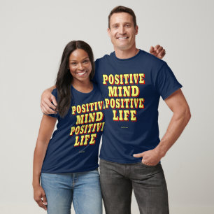 CAMISETA 🌟 MENTE POSITIVA, VIDA POSITIVA