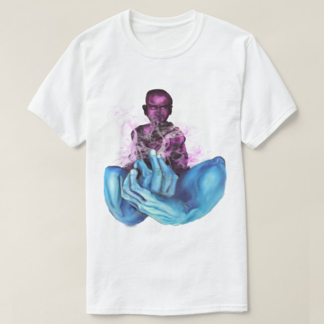 Camiseta Mente quieta (Frente do Design)