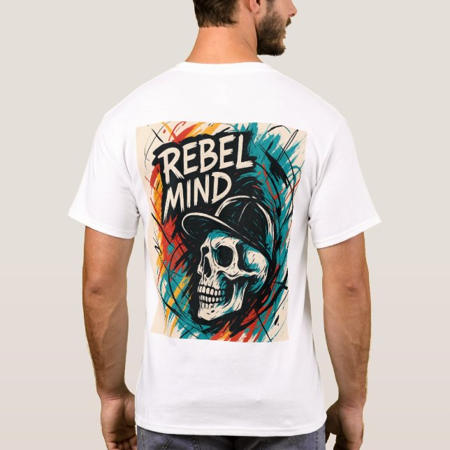 Camiseta mente rebelde (Verso)