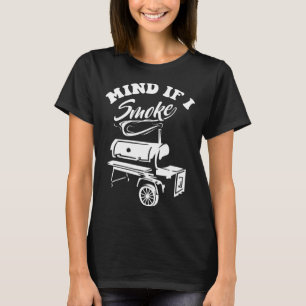 Camiseta Mente Se Fumar - Fumante De Churrasco Engraçado E