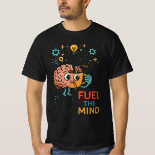 Camiseta "Mente sobre Camisa-T - Estilo inteligente para Sh