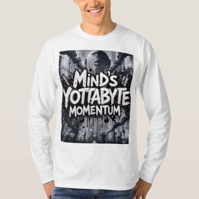 Camiseta Mente Yottabyte Momentum Basic Long Sleeve T Shirt (Frente)