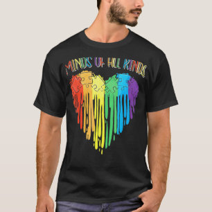 Camiseta Mentes Autistas de Todos os Tipos Abraçam a Neurod