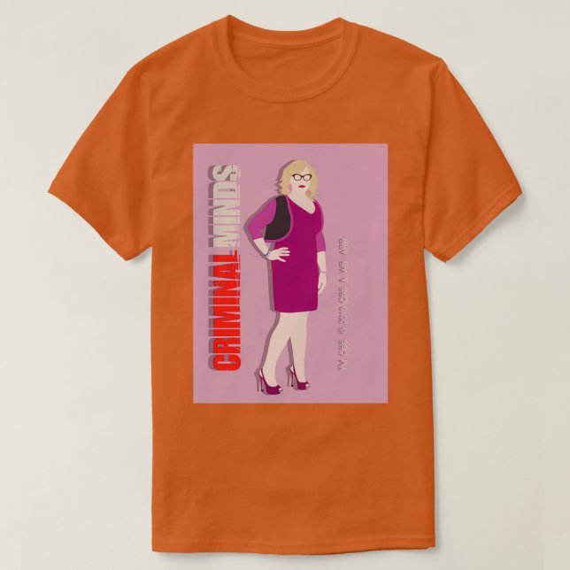 Camiseta Mentes Criminais Garcia (Frente do Design)