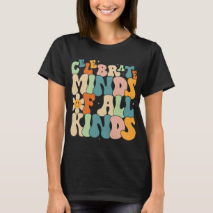 Camiseta Mentes De Todos os Tipos Saúde Mental Conscientiza