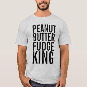 CAMISETA MENTIGENS DE T-SHIRTS DE REI DE MANTEIGA DE PEANUT