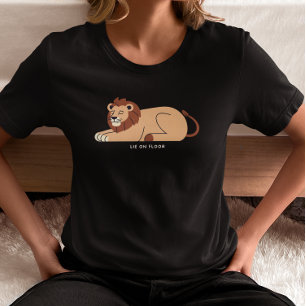 Camiseta Mentira do Leão Preguiçoso