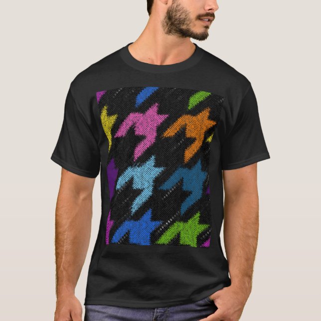 Camiseta Mentira: imitação de canvas ruins. (Frente)