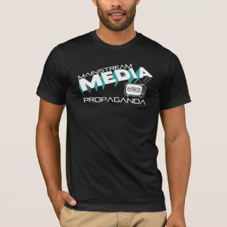 Camiseta Mentiras da propaganda dos meios do grosso da