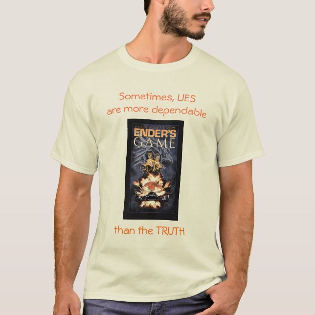 Camiseta Mentiras mais seguras (Frente)