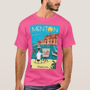 Camiseta Menton Poster