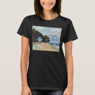 Camiseta Menton Seen do Boné Martin por Claude Monet