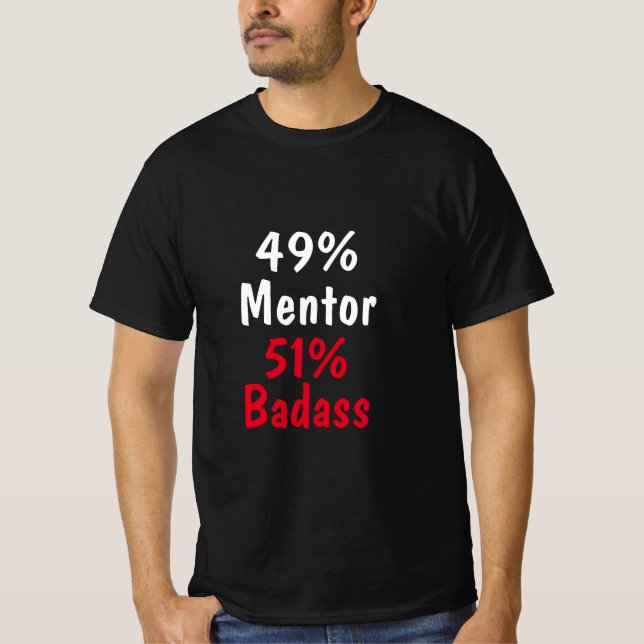 Camiseta Mentor Badass (Frente)