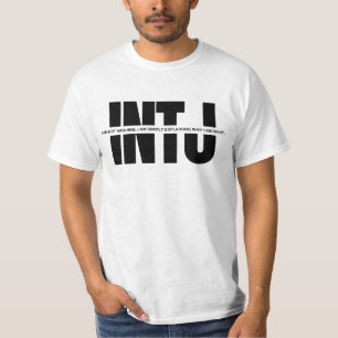 Camiseta Mentor do INTJ MITT humor Engraçado citação do INT
