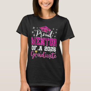 Camiseta Mentor Super Orgulhoso de Graduado Senior de 2026