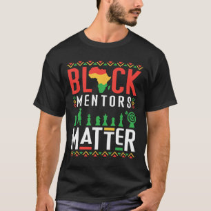 Camiseta Mentores do Mês da História Negra Problema Afro-Am