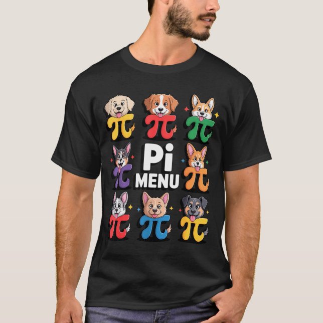 Camiseta Menu 314 Professor de Matemática Feliz Dia da Tort (Frente)
