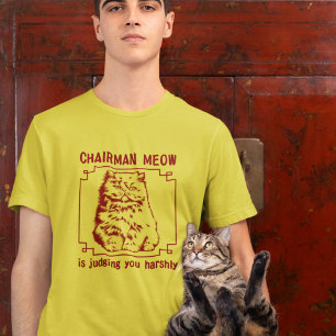 Camiseta Menu Engraçado de Comida Chinesa Engraçado