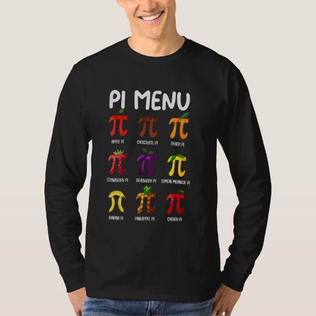 Camiseta Menu Pi Dia Pi Professores de Matemática 3.14 Símb (Frente)