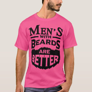 Camiseta Menx27s com barbas são melhores presentes no dia 2