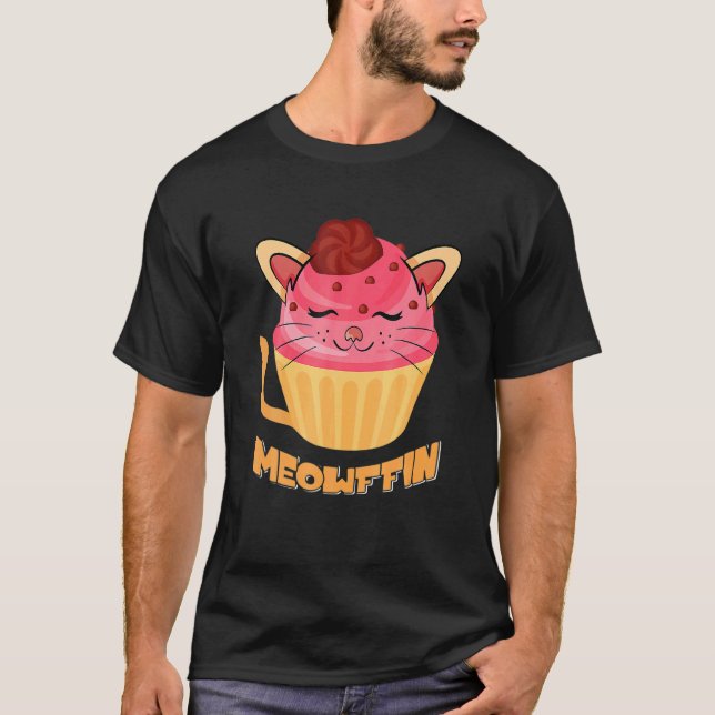 Camiseta Meoffin Gato Muffin (Frente)
