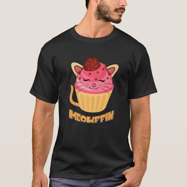 Camiseta Meoffin Gato Muffin (Frente)