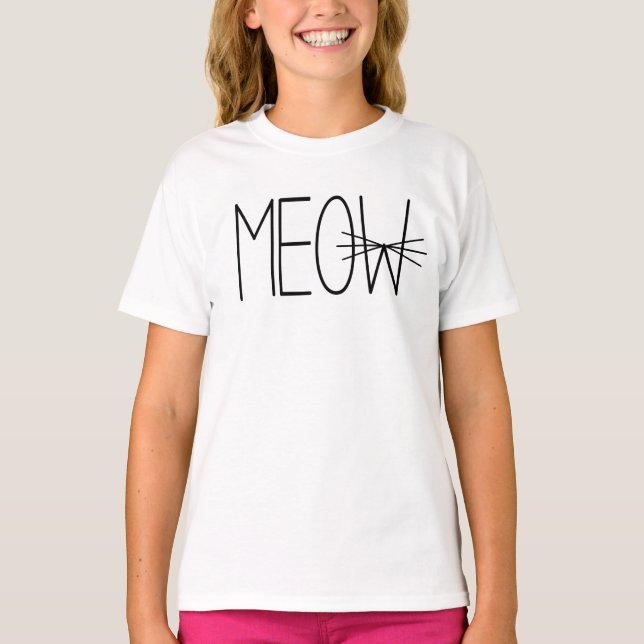 CAMISETA *MEOW (Frente)