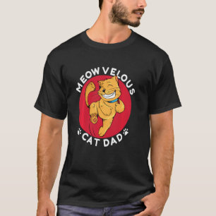 Camiseta Meow Ca Meowveled Cat Pai