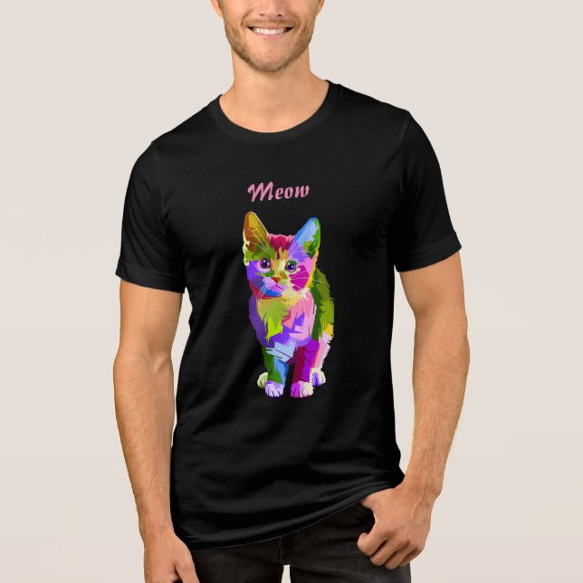 Camiseta Meow Kitten (Frente)