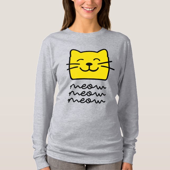 Camiseta Meow Meow (Frente)